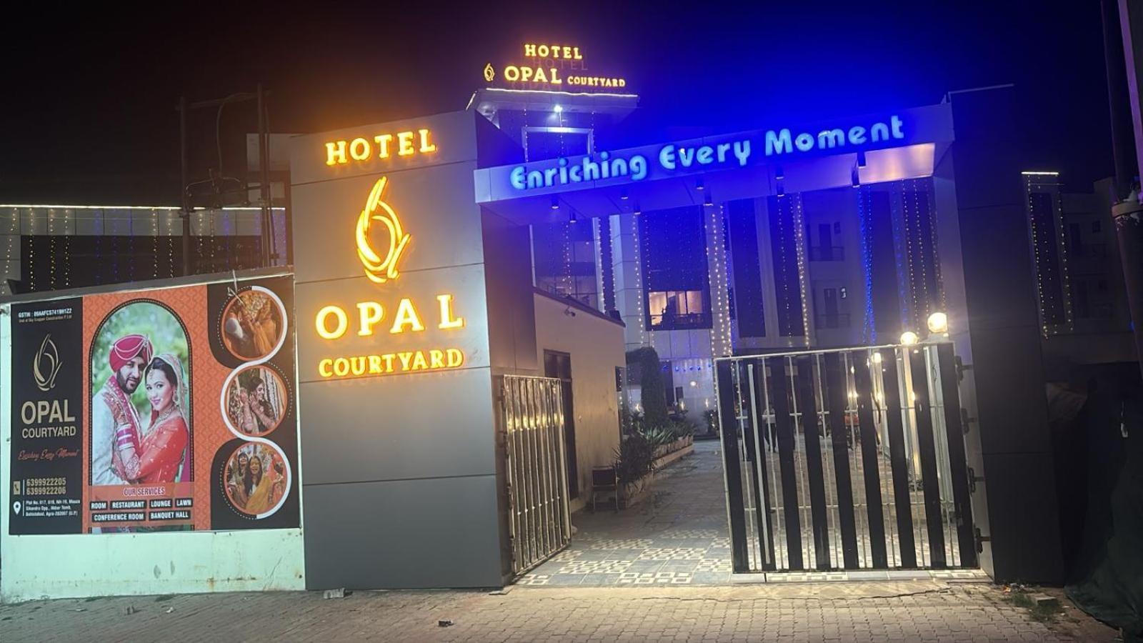 Hotel Opal Courtyard アーグラ エクステリア 写真